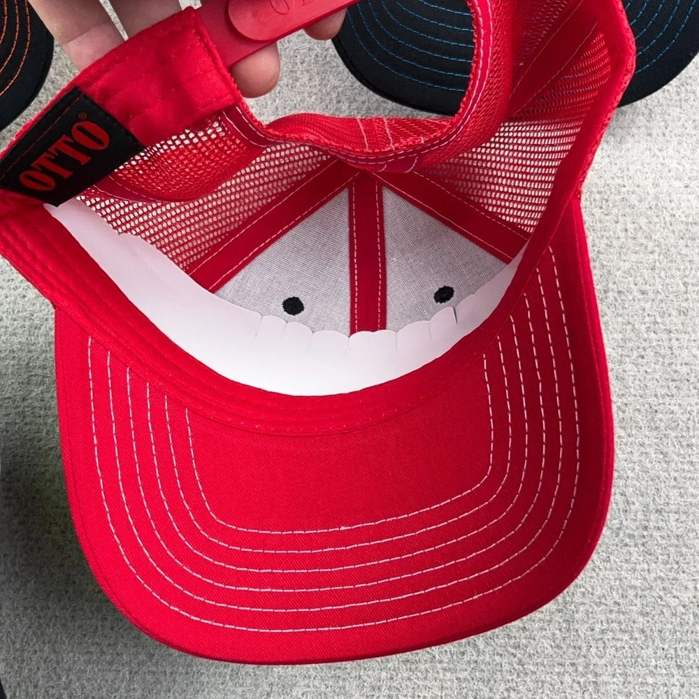 Otto Blank Trucker Hat Lot Cap Snapback Mesh Back Retro Deadstock Mixed Bundle 4